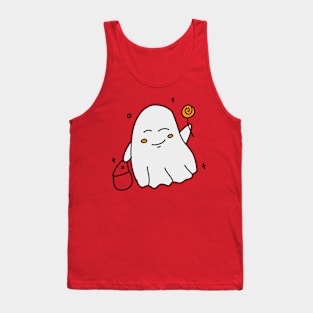 Spooky Halloween Lollipop Tank Top